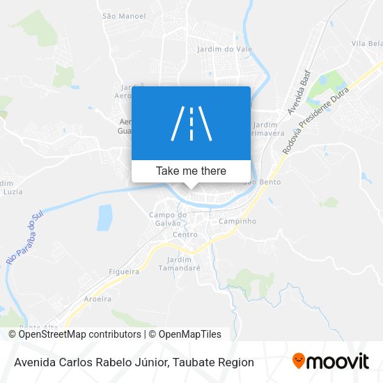 Avenida Carlos Rabelo Júnior map