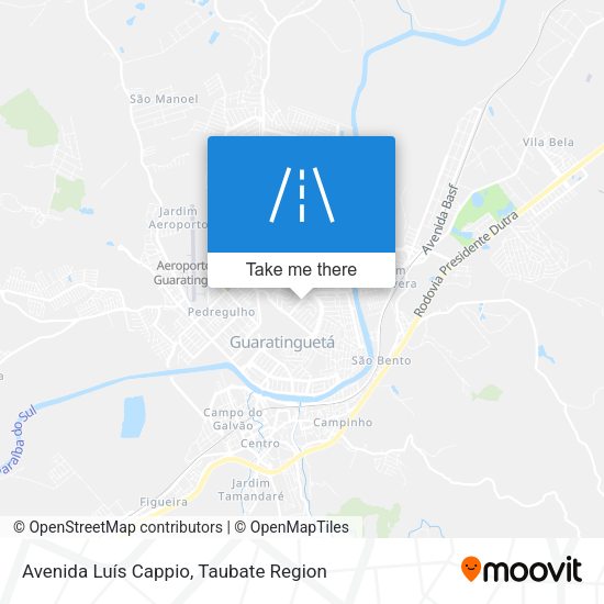 Avenida Luís Cappio map