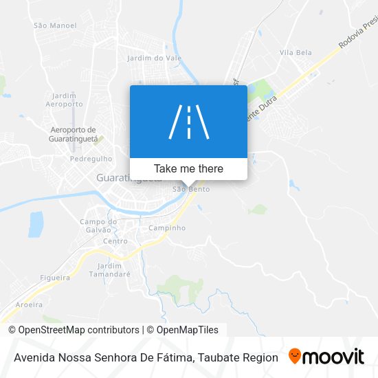 Avenida Nossa Senhora De Fátima map