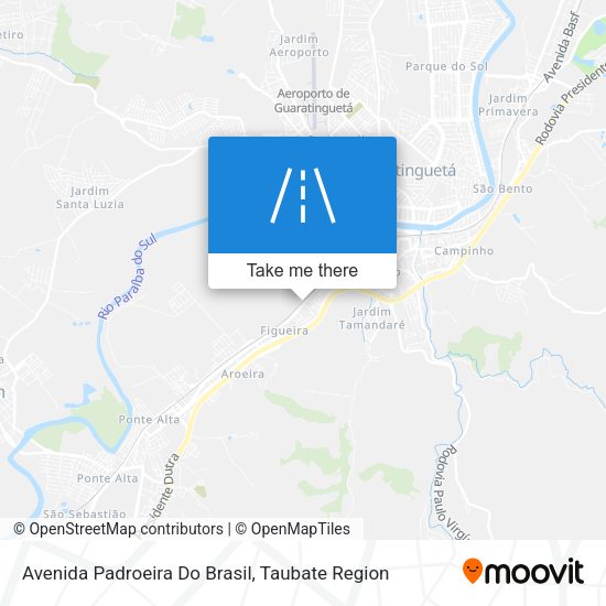 Avenida Padroeira Do Brasil map