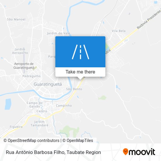 Rua Antônio Barbosa Filho map