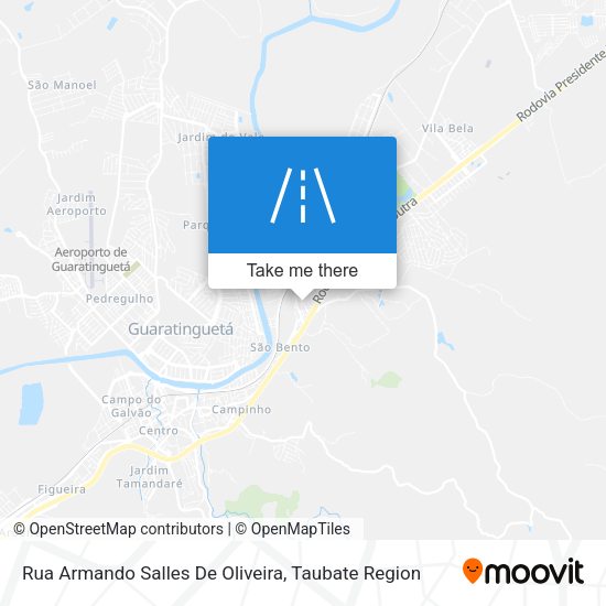 Rua Armando Salles De Oliveira map