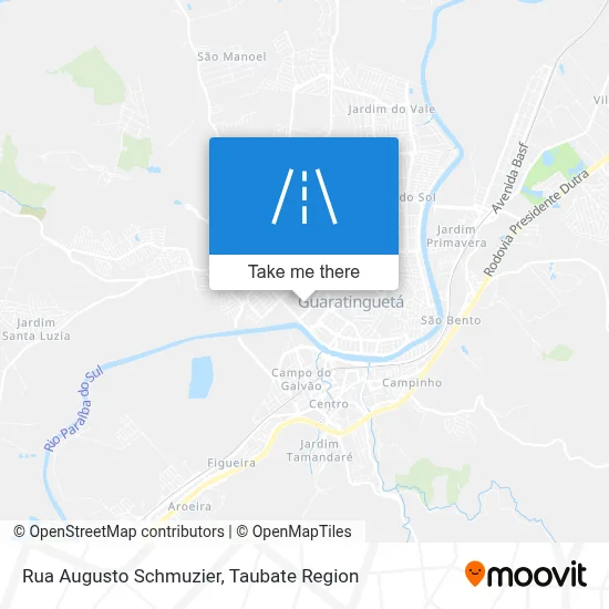 Rua Augusto Schmuzier map