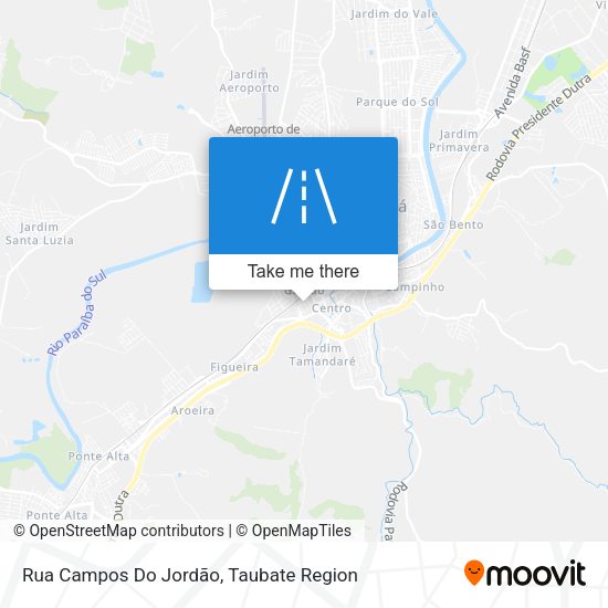 Rua Campos Do Jordão map