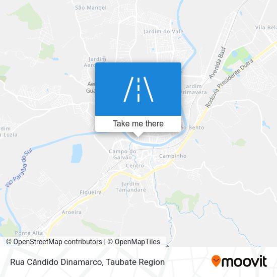 Rua Cândido Dinamarco map