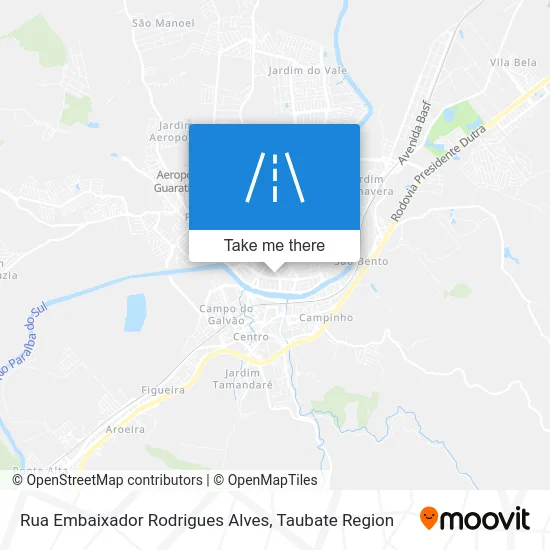 Rua Embaixador Rodrigues Alves map