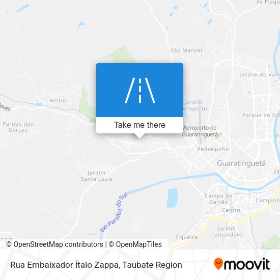 Rua Embaixador Ítalo Zappa map