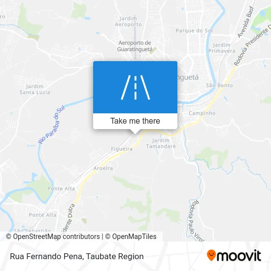 Rua Fernando Pena map