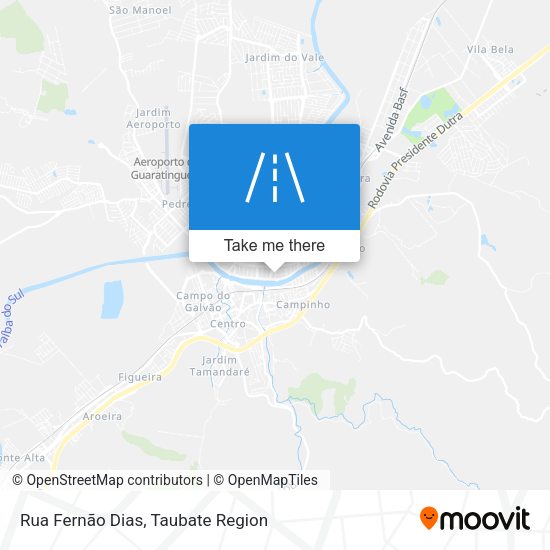 Rua Fernão Dias map