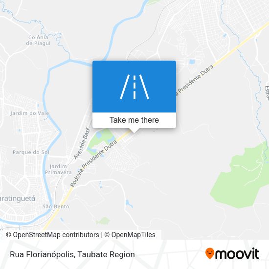 Rua Florianópolis map