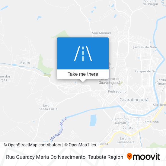 Rua Guaracy Maria Do Nascimento map
