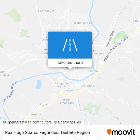 Rua Hugo Soares Fagundes map