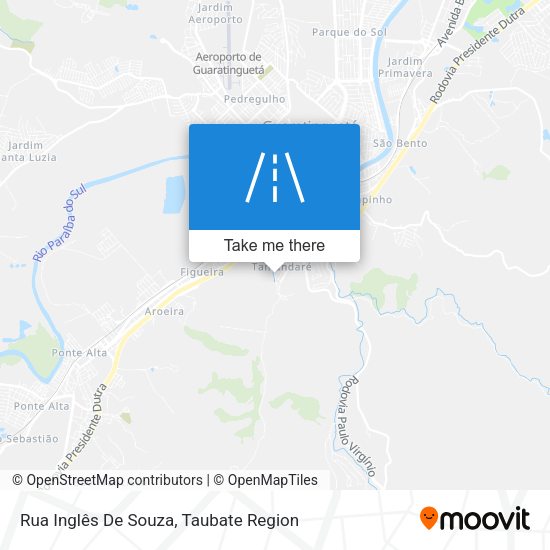 Rua Inglês De Souza map