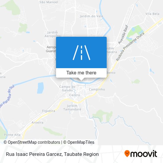Rua Isaac Pereira Garcez map