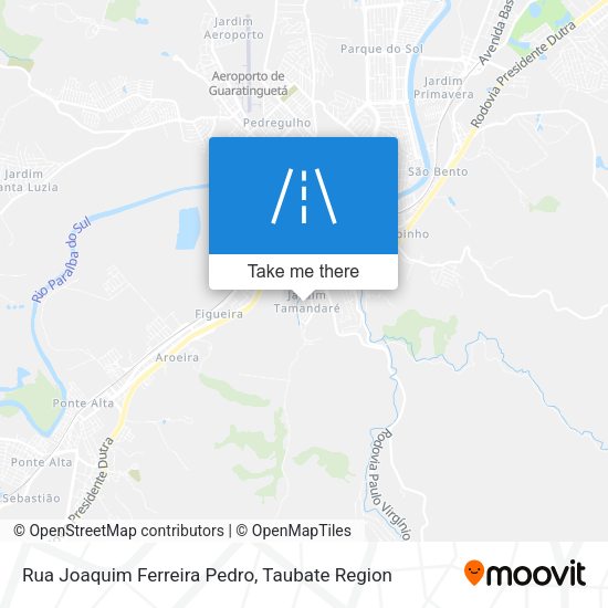 Rua Joaquim Ferreira Pedro map