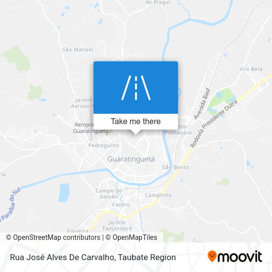 Rua José Alves De Carvalho map
