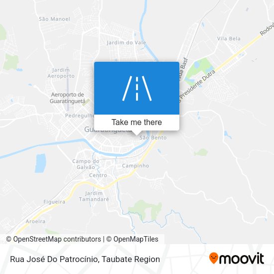 Rua José Do Patrocínio map