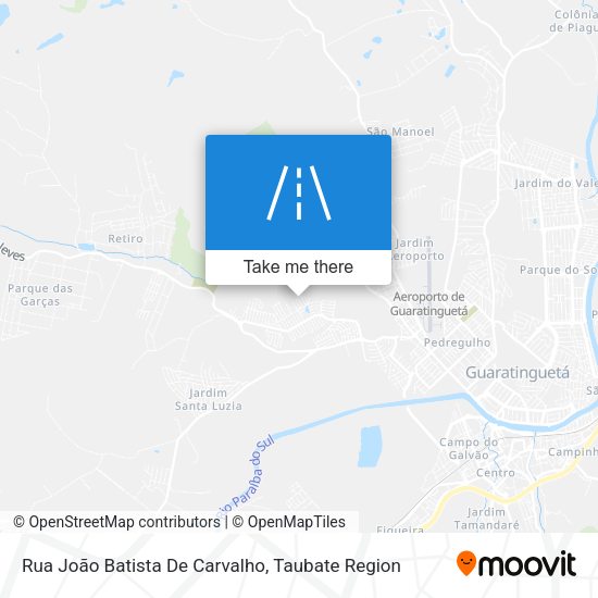 Rua João Batista De Carvalho map