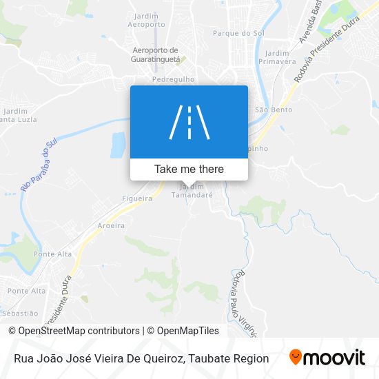 Rua João José Vieira De Queiroz map