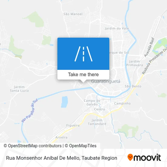 Rua Monsenhor Aníbal De Mello map