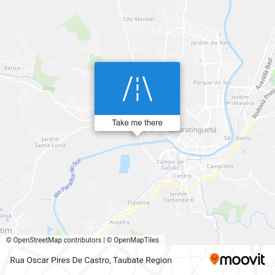Rua Oscar Pires De Castro map