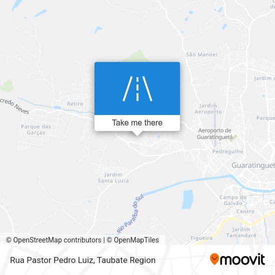 Rua Pastor Pedro Luiz map