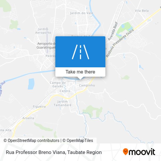 Rua Professor Breno Viana map