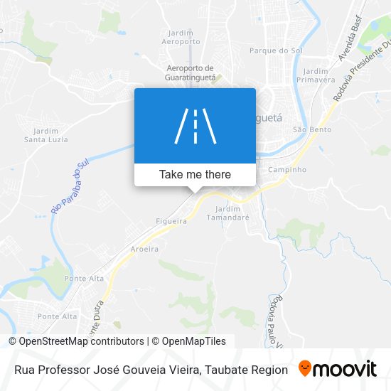 Rua Professor José Gouveia Vieira map