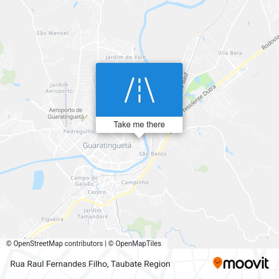 Rua Raul Fernandes Filho map