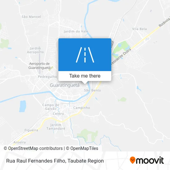 Rua Raul Fernandes Filho map