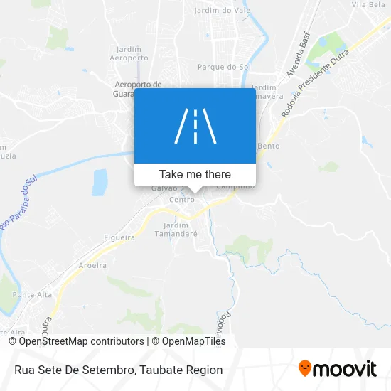 Rua Sete De Setembro map