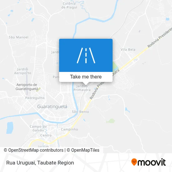 Rua Uruguai map