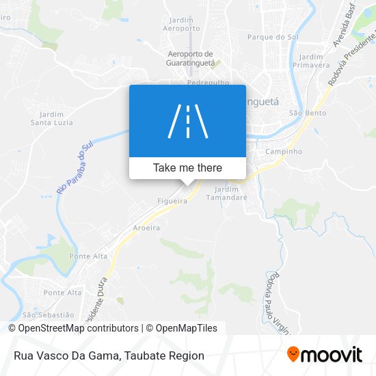 Rua Vasco Da Gama map