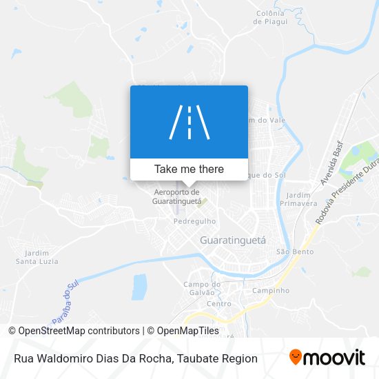 Rua Waldomiro Dias Da Rocha map