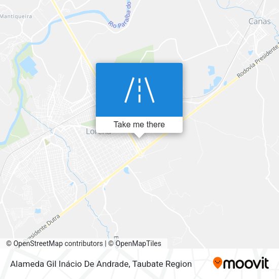 Alameda Gil Inácio De Andrade map