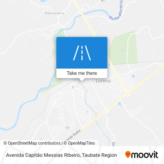 Avenida Capitão Messias Ribeiro map
