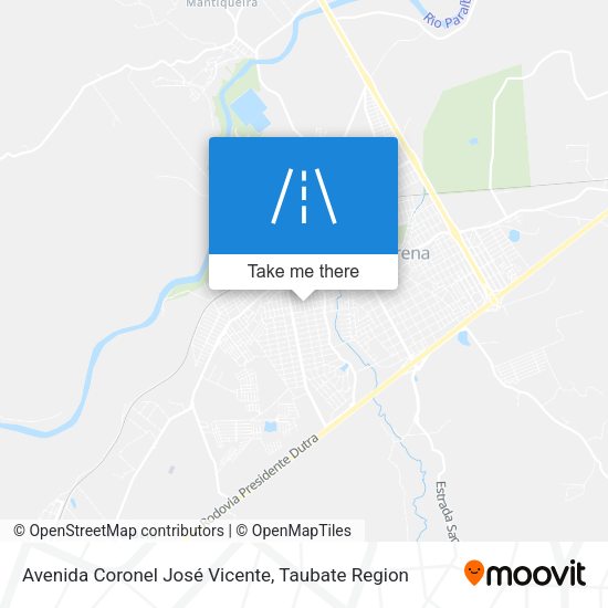 Avenida Coronel José Vicente map
