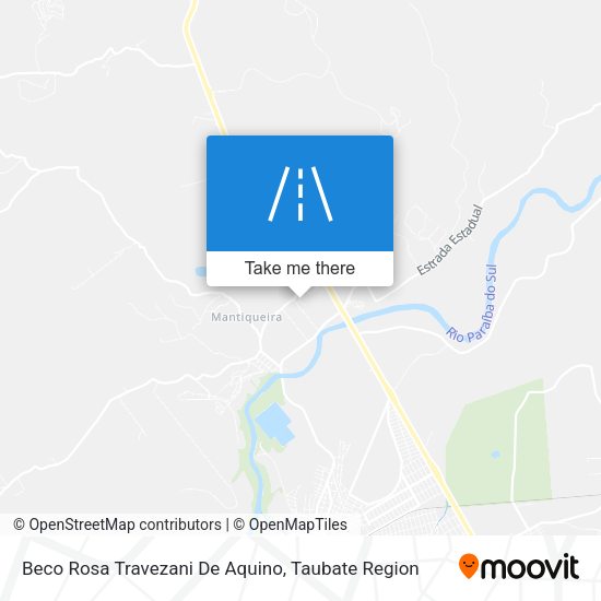 Beco Rosa Travezani De Aquino map