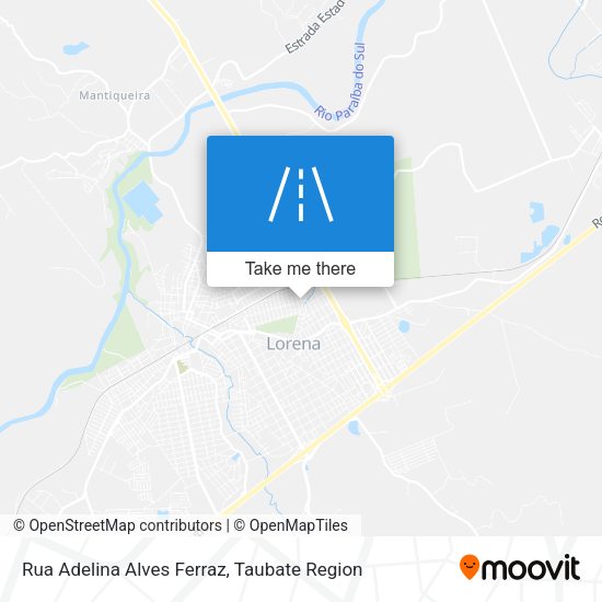 Rua Adelina Alves Ferraz map