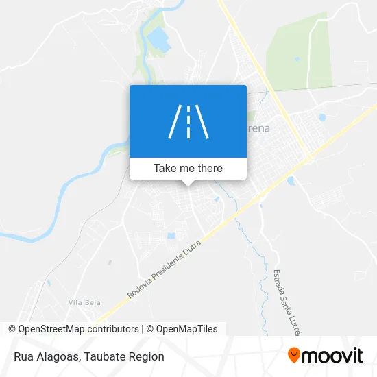 Rua Alagoas map