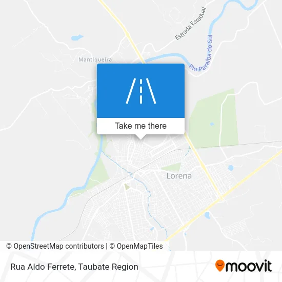 Rua Aldo Ferrete map