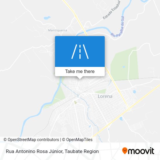 Rua Antonino Rosa Júnior map