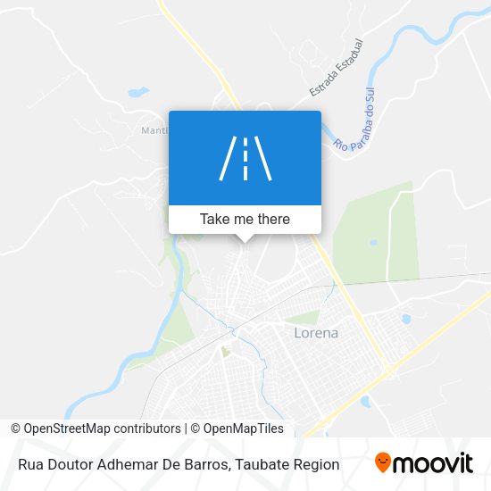 Rua Doutor Adhemar De Barros map