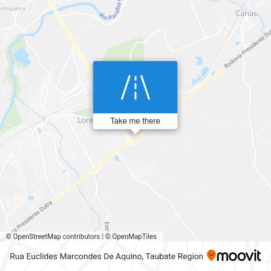 Rua Euclides Marcondes De Aquino map
