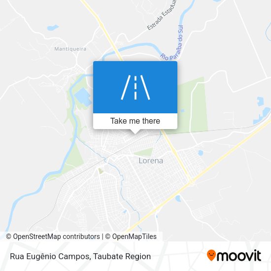 Rua Eugênio Campos map