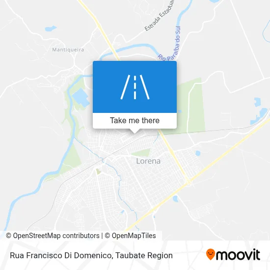 Rua Francisco Di Domenico map