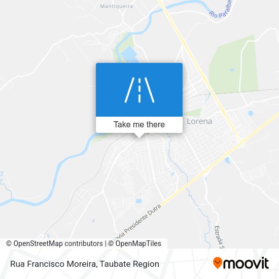 Rua Francisco Moreira map