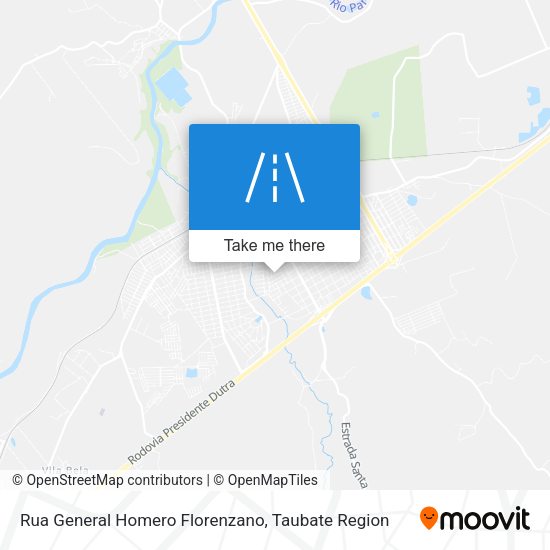 Rua General Homero Florenzano map