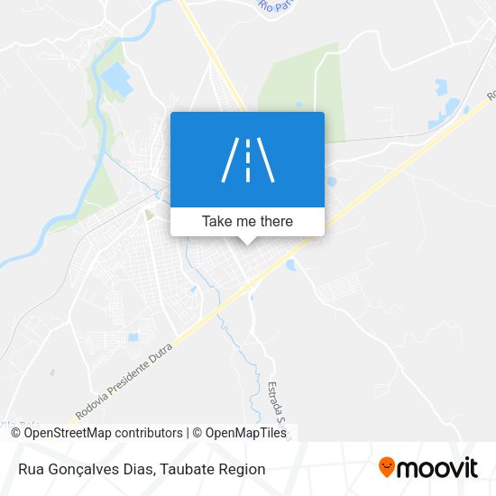Rua Gonçalves Dias map