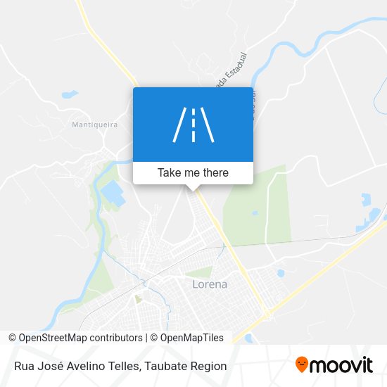 Rua José Avelino Telles map